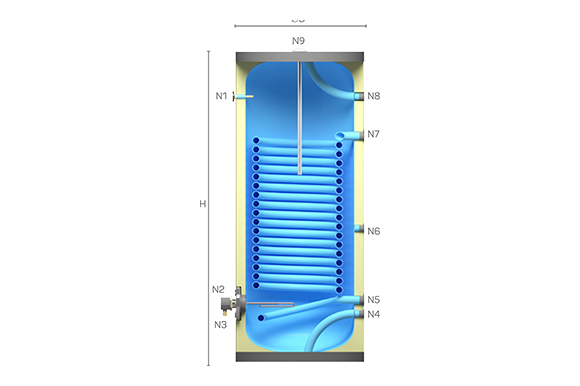 What is heat pump water heaters tank?